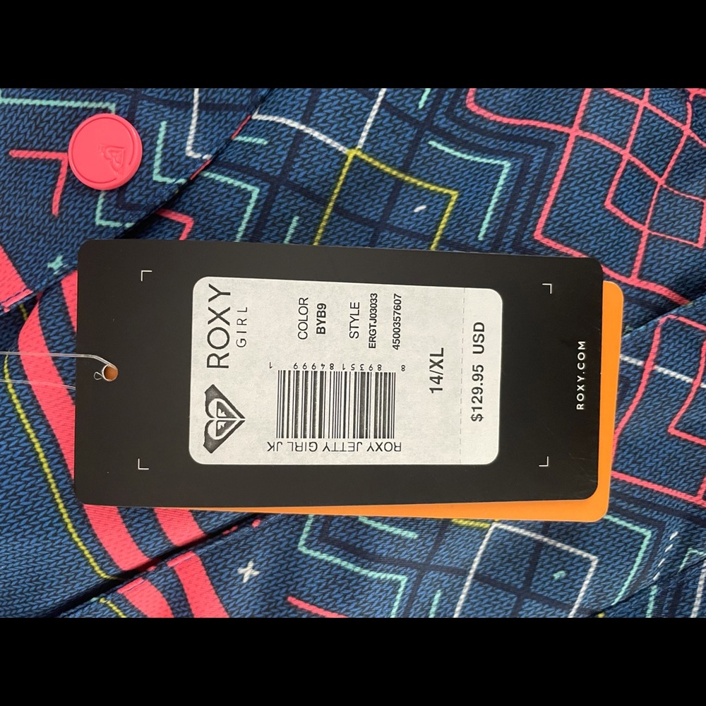 Multi colored Roxy Jetty Jacket - Picture 2 of 2